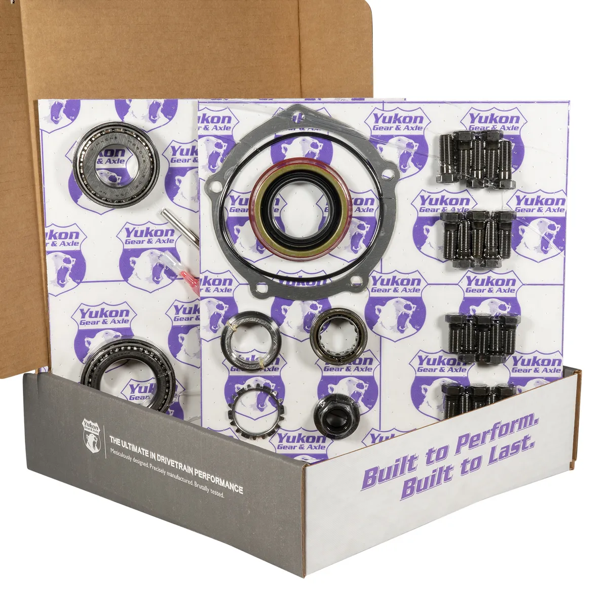 Muscle Car Limited Slip & Re-Gear Kit For Ford 9 28 Spline 3.70 Ratio 9.0 Inch Ford 3.70 Ratio R&P Gear/ Install Kit Package With 28 Spline T/L Posi (Fits 3.062 Inch Do/ Daytona Ps) Yukon Gear product image