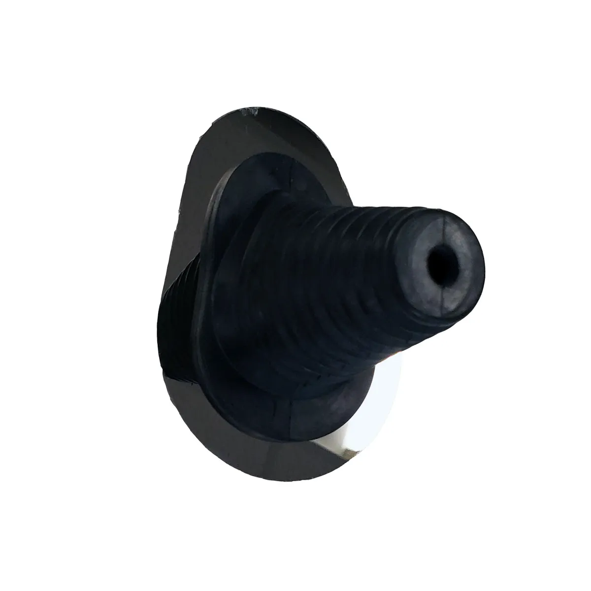 Borgeson JJ s Rods Universal brake and clutch pedal firewall boot. Includes teardrop style polished stainless steel bezel and stainless steel hardware.