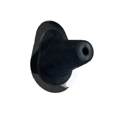 Borgeson JJ s Rods Universal brake and clutch pedal firewall boot. Includes teardrop style polished stainless steel bezel and stainless steel hardware.