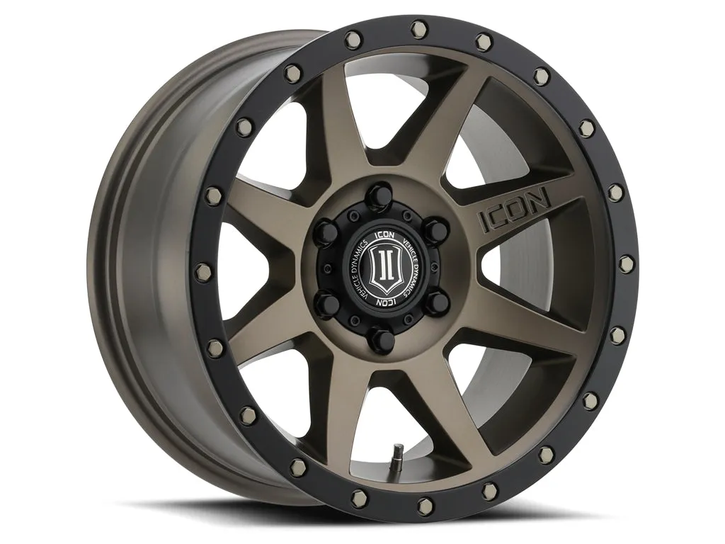 ICON Vehicle Dynamics Icon Alloys Rebound Bronze 18 x 9/5 x 5in/12mm/4.5in bs