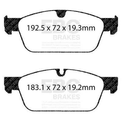 EBC Brakes S1 Kits Ultimax 2 and RK Rotors; Front; FMSI Pad No. D1636; Vented; 5 Bolt Holes; 375mm Dia.; 54mm Height; 36mm Thick; 67mm Center Hole Dia.;