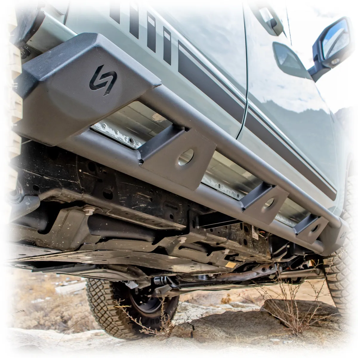 21c Ford Bronco Rock Sliders 4dr product image