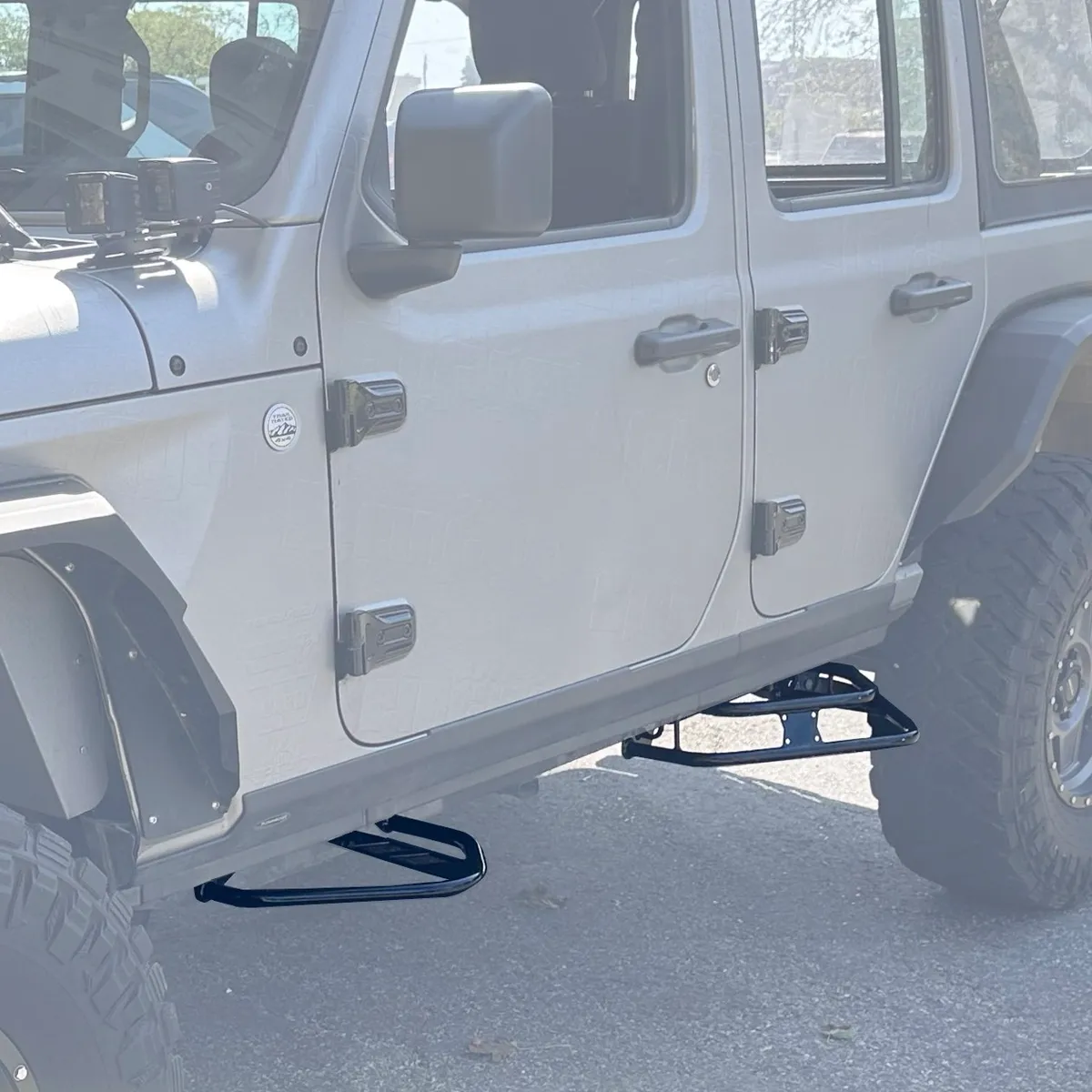 Steinjäger Steps Wrangler JLU 2019-Present Front AND Rear Step Kit 4 Door Black product image