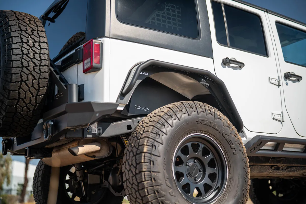 DV8 2007-2018 Jeep Wrangler JK Rear Inner Fenders INFEND-10RB product image