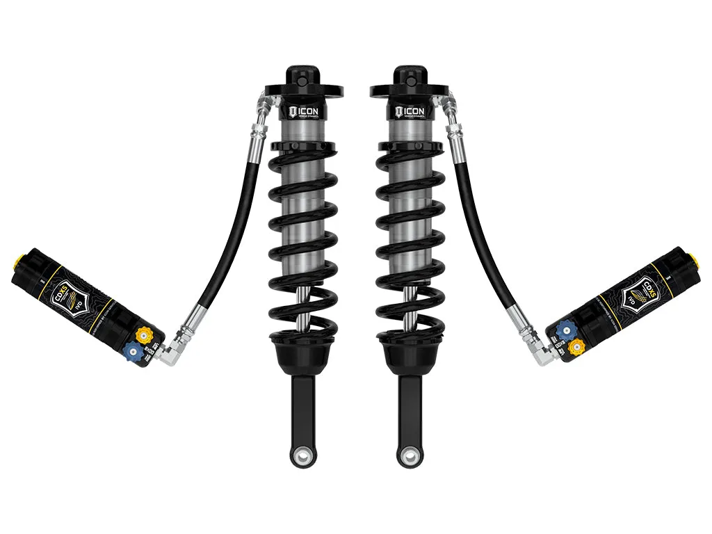 ICON 2005-2023 Toyota Tacoma, 0-3.5"/0-2.75" Lift, Front, V.S. 2.5 Series Coilover Kit, Extended Travel, Remote Reservoir w/ CDXS, Pair product image