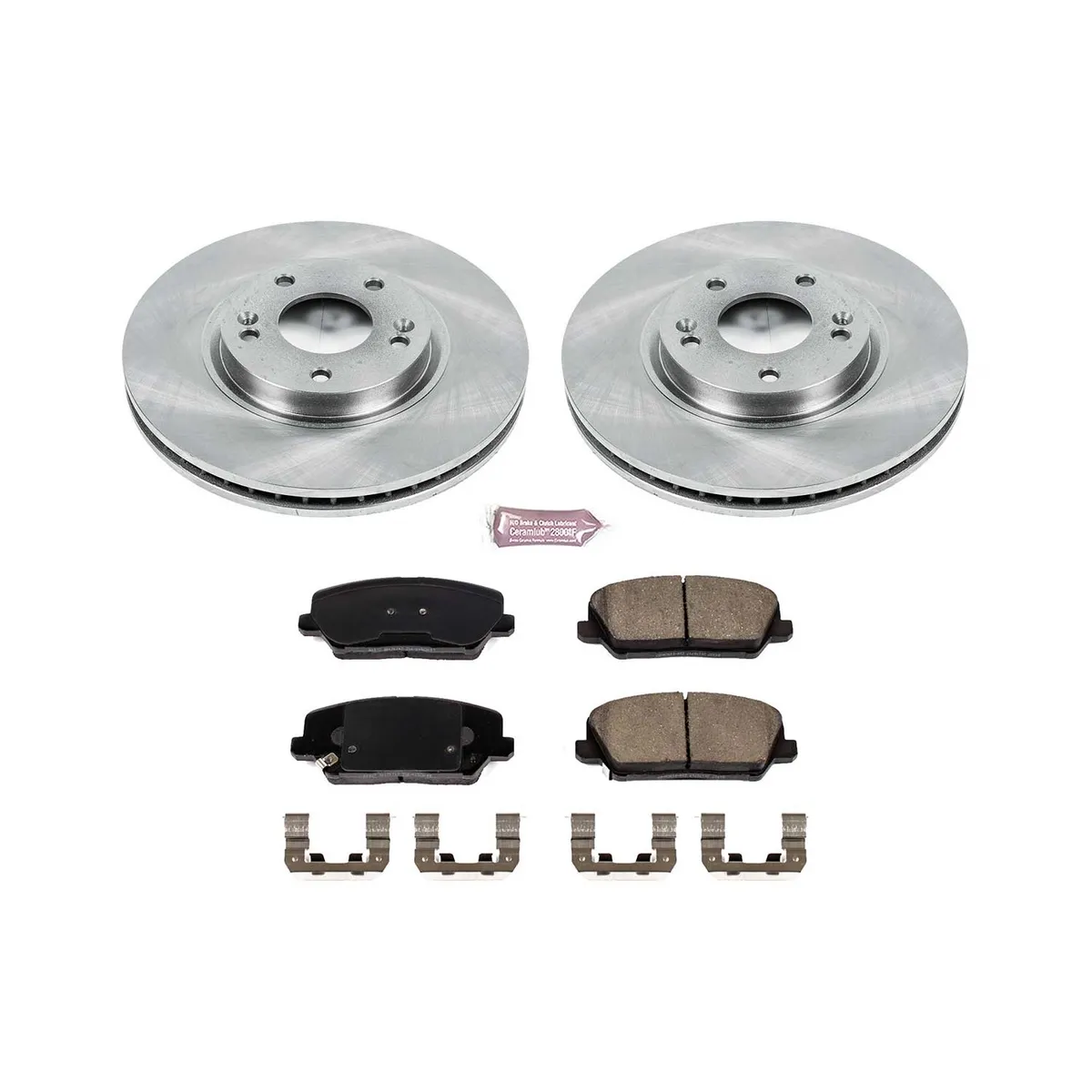 Z17 Direct Replacement Kit: Rotors; Ceramic Pads W/Hardware product image
