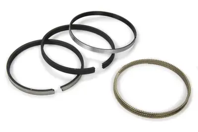 MAHLE Mahle Motorsport 4190MS-112 Ring (set) - 1.0mm, 1.0mm, 2.0mm Standard Tension +.005 File Fit Rings