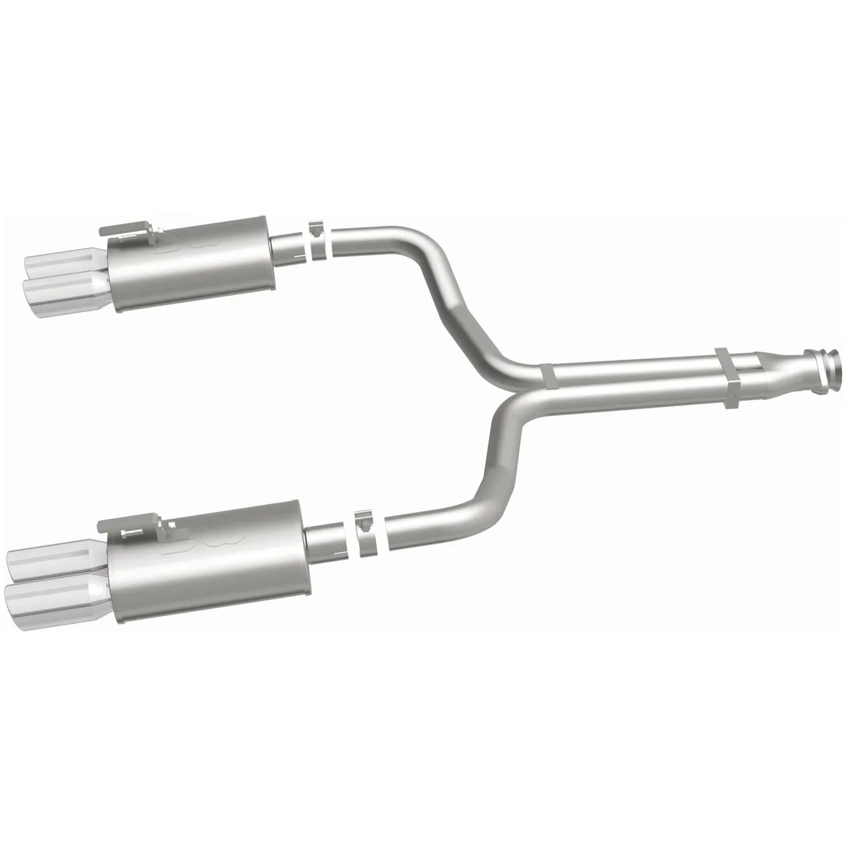 MagnaFlow 1986-1991 Chevrolet Corvette Street Series Cat-Back Performance Exhaust System product image