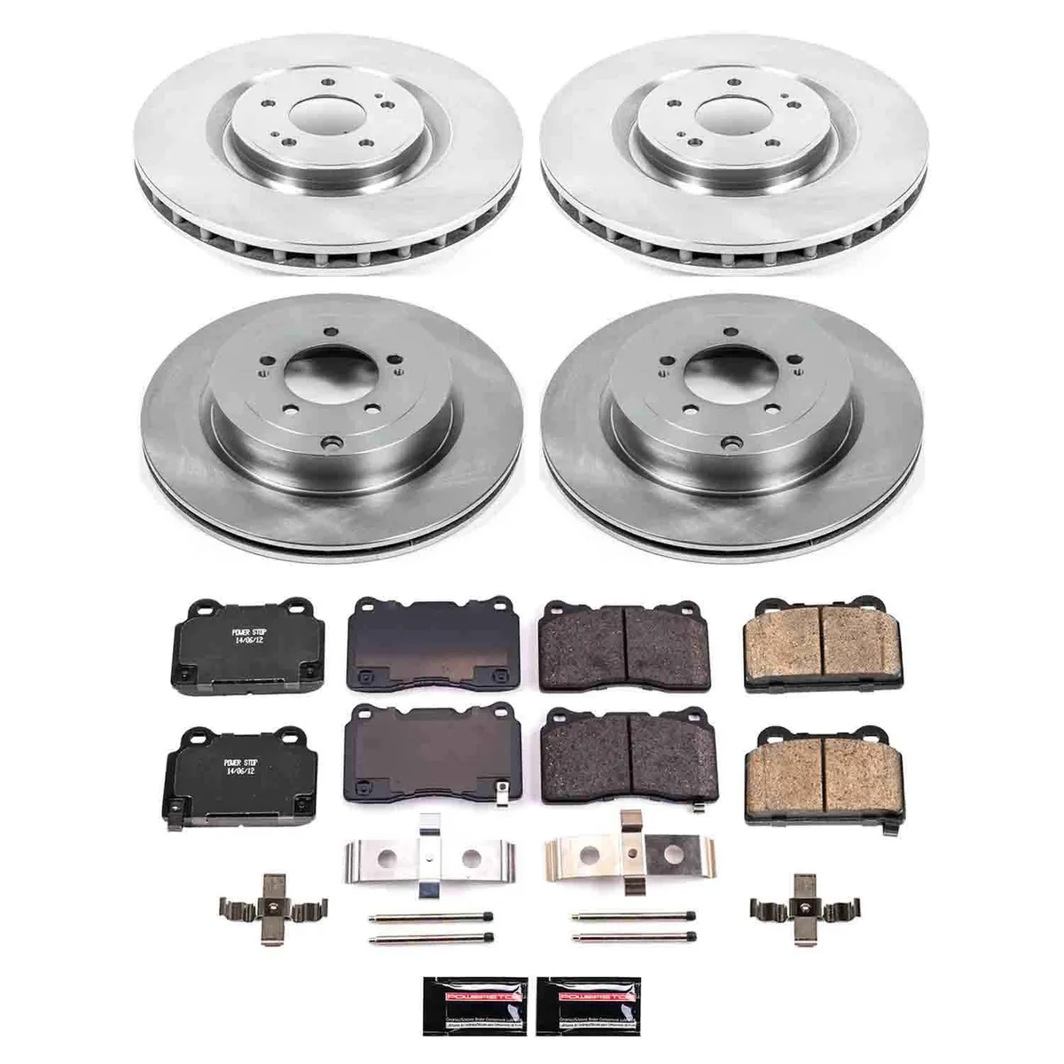 Z17 Direct Replacement Kit: Rotors; Ceramic Pads W/Hardware product image