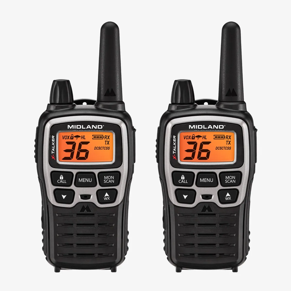 Midland Radios T77 X-Talker® FRS Walkie Talkie Bundle with Case - T77VP5