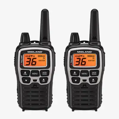 Midland Radios T77 X-Talker® FRS Walkie Talkie Bundle with Case - T77VP5
