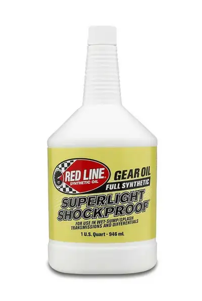 Red Line Oil Gear Oil Synthetic Superlight Shockproof 1 Quart Red Line Oil