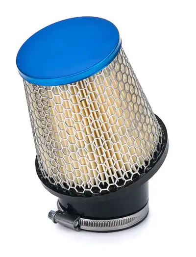otr filters Filter Air Kart 2.437in Inlet 4in 20 Deg Blue