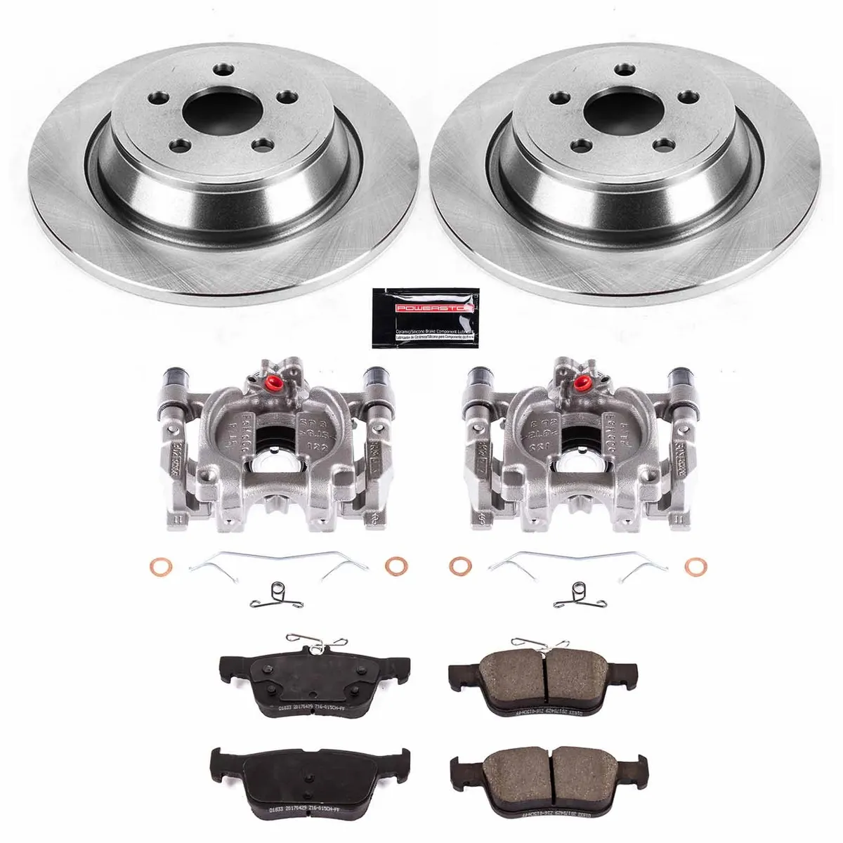 Z17 Direct Replacement Kit: Rotors; Ceramic Pads; Calipers product image