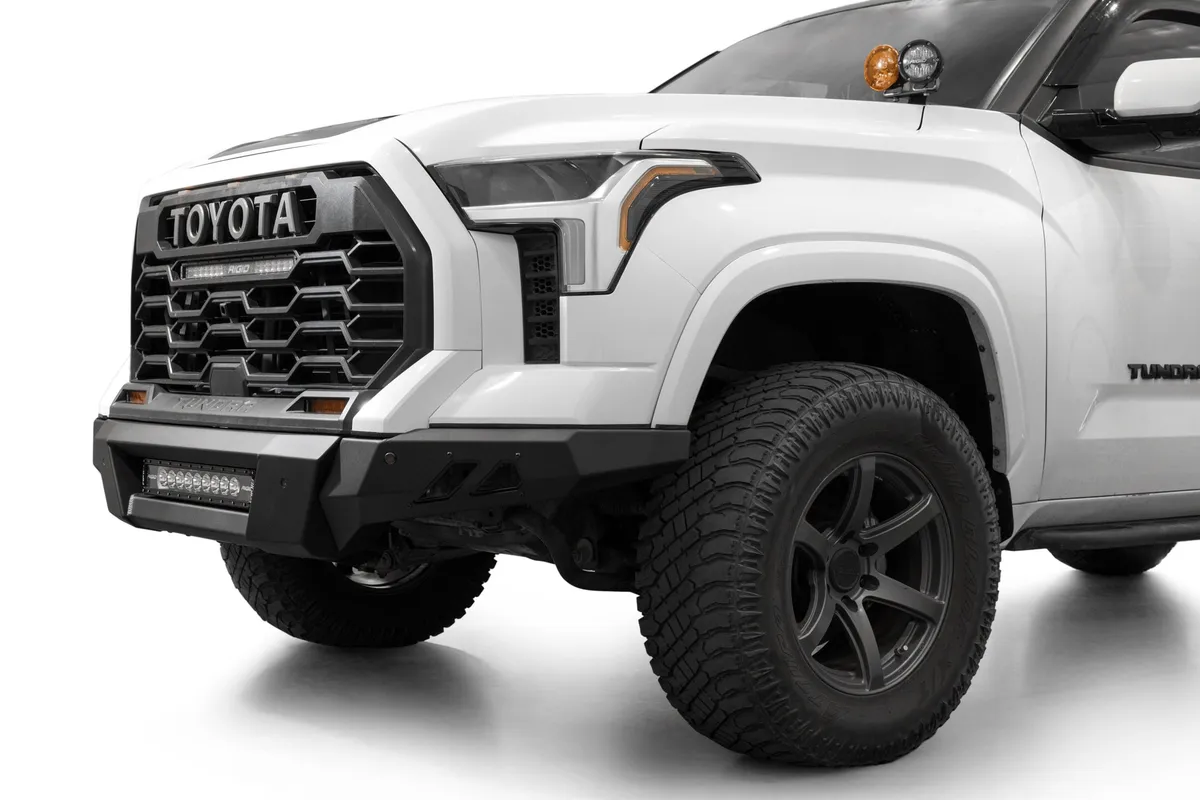 Addictive Desert Designs Black Label Front Bumper Fits 2022-2025 Toyota Tundra product image