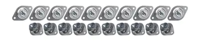 Allstar Performance Flush Hd S/E Fasteners 5/16 .450in 10pk Steel