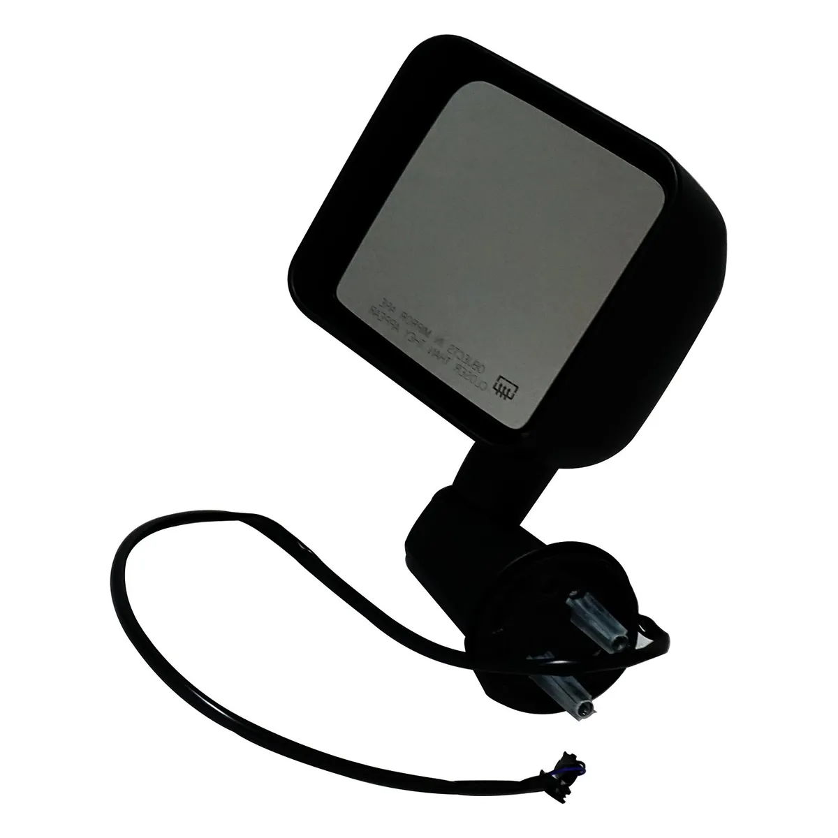 Right Power Heated Mirror For 20152018 Jeep JK Wrangler; Textured Black Finish product image