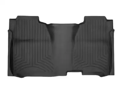 Weathertech Rear FloorLiner HP Chevrolet Silverado 1500 2019 + Black Crew Cab Bucket Seating carpeted storage