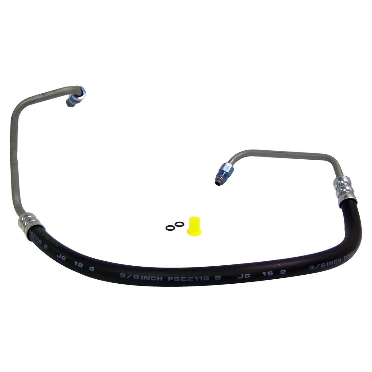 Crown Automotive Jeep Replacement Crown Automotive Jeep Replacement 52003687 Power Steering Pressure Hose for 1987-1990 YJ Wrangler w/ 4.2L Engine
