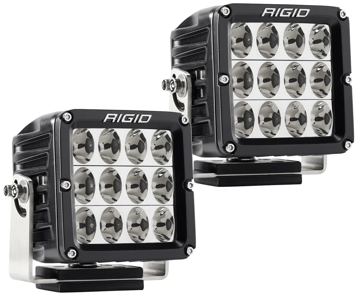 Rigid D-Xl Pro LED Light, Driving Optic, Surface Mount, Black Housing, Pair product image