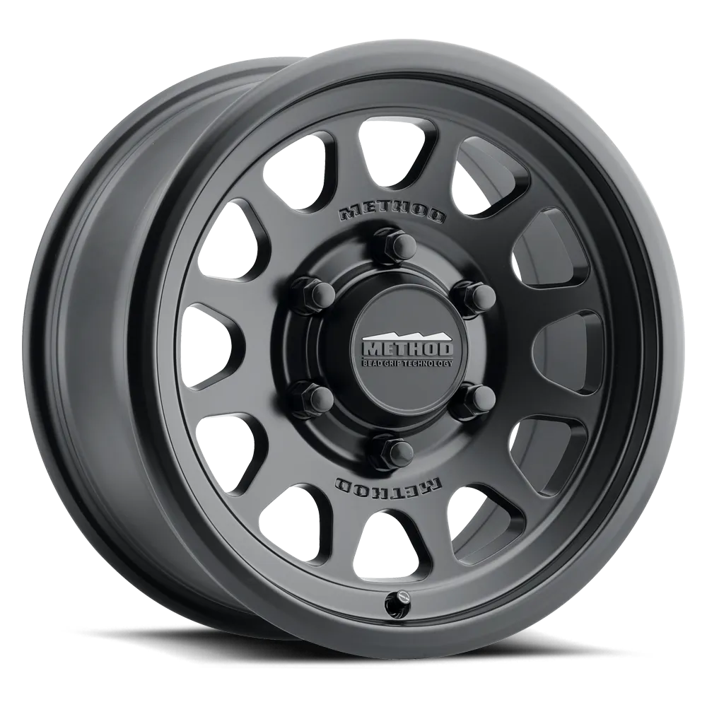 MR414 Bead Grip 15x7 5 2 38mm Offset 6x5.5 78.3mm Centerbore Matte Black product image