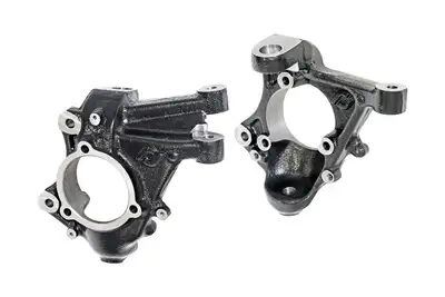 Rock Jock RockJock Currectlync High Steer JL/JT Outer Steering Knuckles Raise Your Tie Rod 2 3/4 inches Drag Link 2 1/2 inches Bolt-on