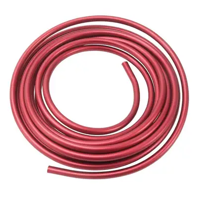 Edelbrock 3/8 Aluminum Fuel Line 25ft - Red Anodized