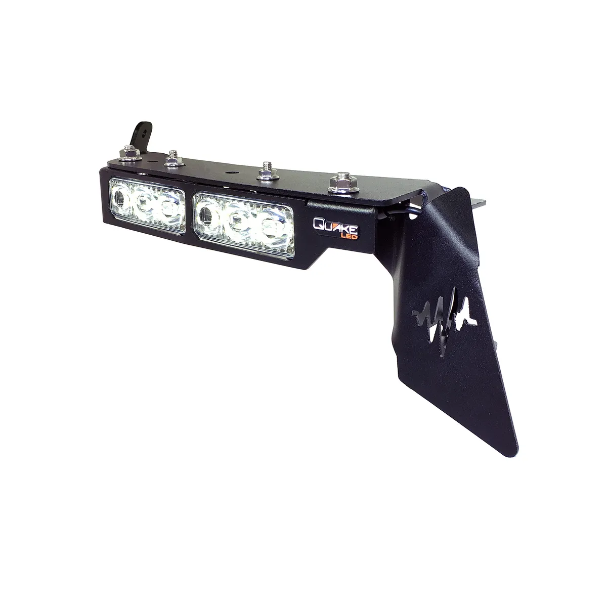 Quake LED Quake LED - Qte991 - Jeep Wrangler Jl/Gladiator 9.5 x 1.5 Inch Fender Chop Kit w/ DRL Switchback Turn Signal And Side Marker Light For 2018-2019 Jeep Wrangler