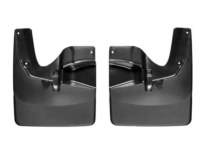 Weathertech Black No Drill MudFlaps Toyota Tundra 2007 +