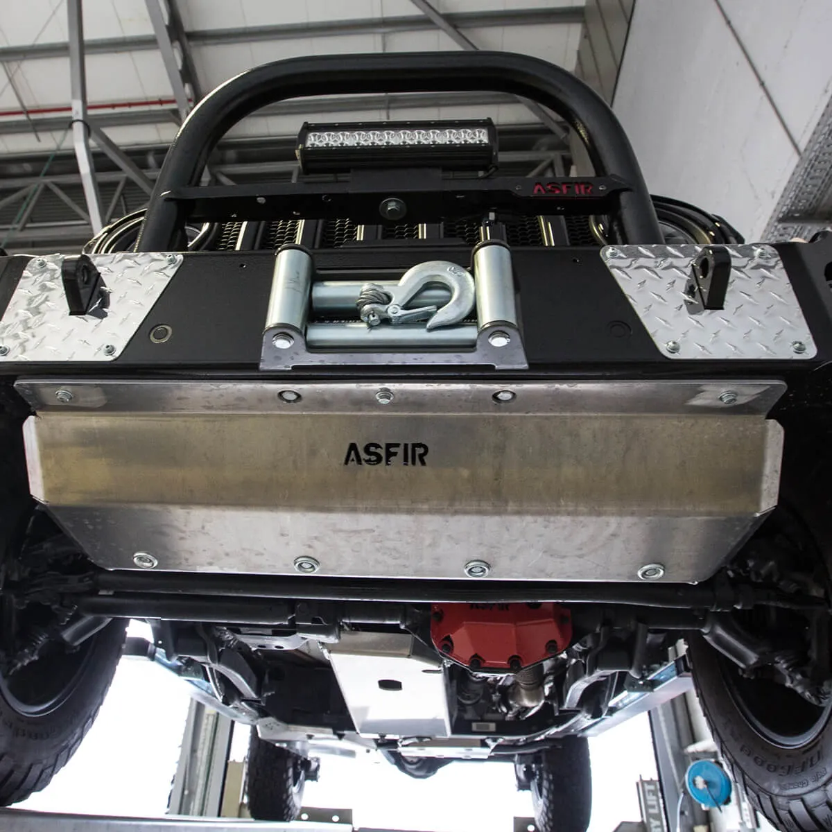 Jeep Wrangler JL / Gladiator Steering Rod Protector | for ASFIR front Bumper product image