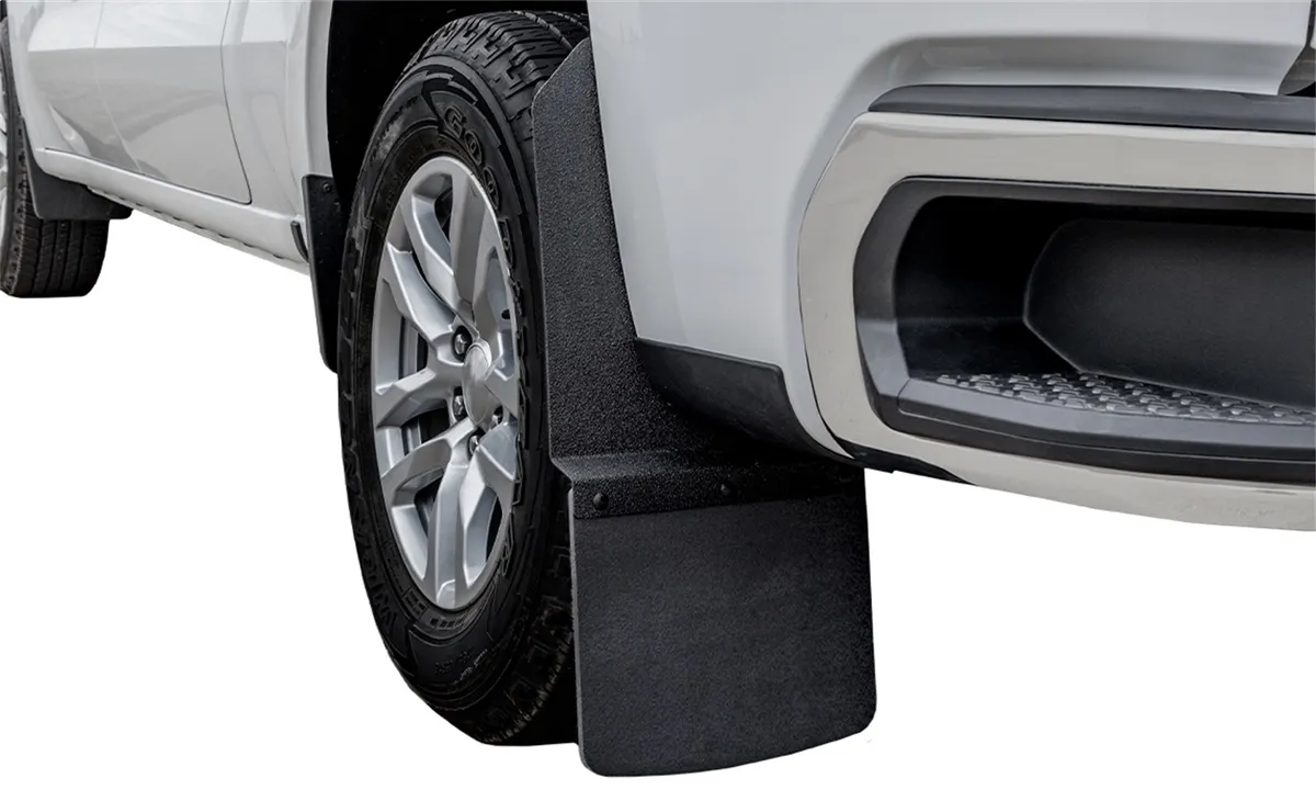 ROCKSTAR™ Mud Flap; Hybrid Splash Guard; For Use w/Pickups/SUVs; 24 in. Wide x 13 in. Long; Set Of Two; product image