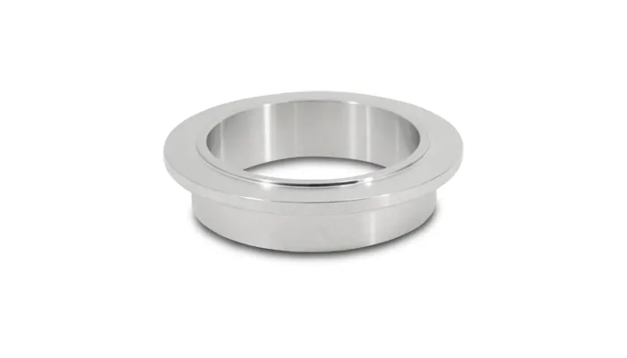 Turbo Inlet Flange; 76.2mm Flange O.d.; 3.6mm Apex w; 59.5mm Crmd.; 1mm Crmdh; 54.2mm Port Id; 16.8mm Thickness; For Garrett Gt/Gtx30/35 And Garrett G25-550/660; Stainless Steel; product image