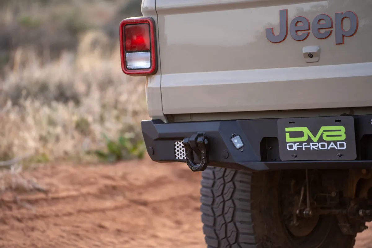 2023 Gladiator Mto Series Rear Bumper Black product image