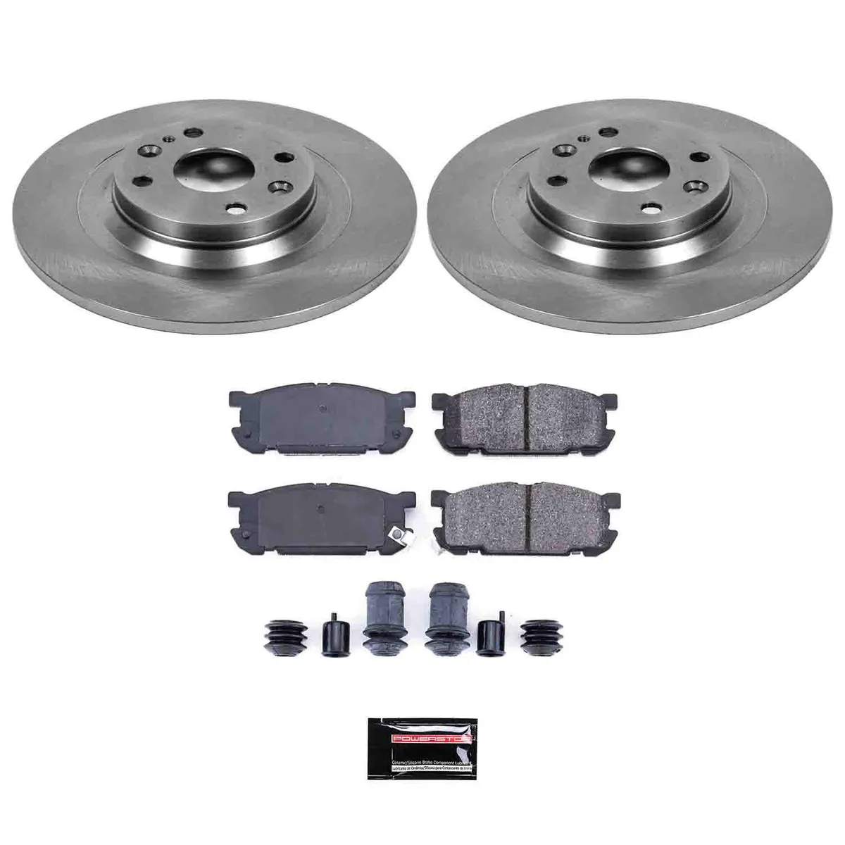 Z17 Direct Replacement Kit: Rotors; Ceramic Pads W/Hardware product image
