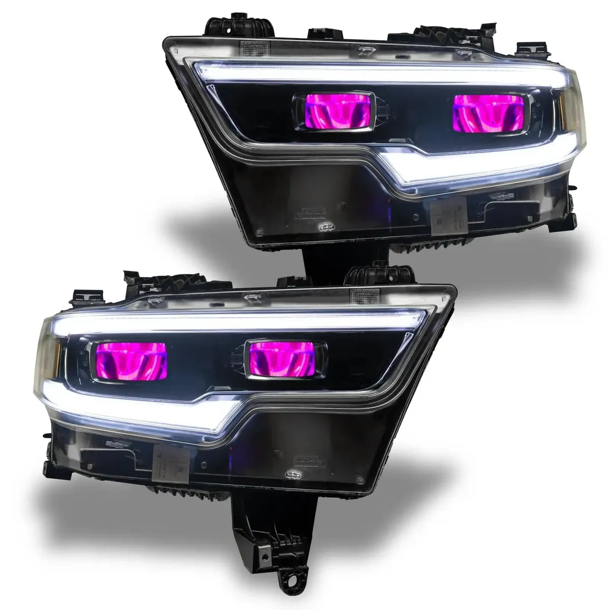 Oracle Lighting 2019-2021 RAM 1500 Colorshift RGB Headlight Demon Eye Kit - LED Projector Headlights product image