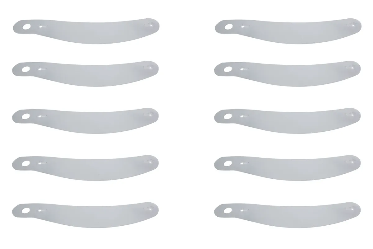 Ultrashield Tearoffs 12.25in Strght Zamp Helmets