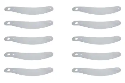 Ultrashield Tearoffs 12.25in Strght Zamp Helmets