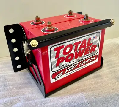 Total Power Racing Batteries Lithium Battery Box For Two Batteries