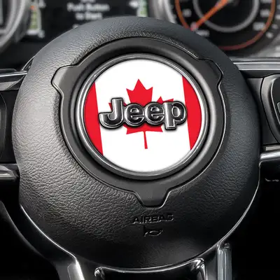 Under The Sun Inserts Canadian Steering Wheel Decal