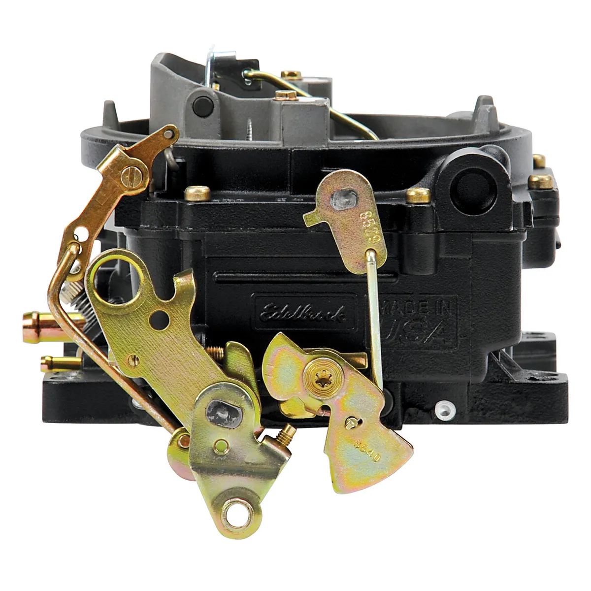 Edelbrock 14053 Performer Series 600 CFM Carburetor with Manual Choke in Black (non-EGR) product image