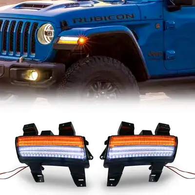 AMERICAN MODIFIED American Modified Amjpcc00601 Sequential Turn Signals - Smoked