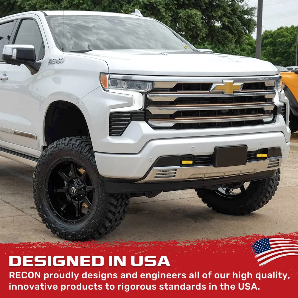 Chevy 20-25 Silverado 2500/3500 Tow Hook Covers 2-Piece Set of Silicone Covers Standard & LED Options - Multiple Colors product image