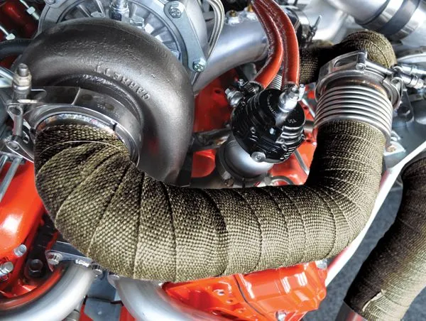Titanium Exhaust Wrap 1/16 Inch Thick 1 Inch X 25 Foot PPE Diesel product image