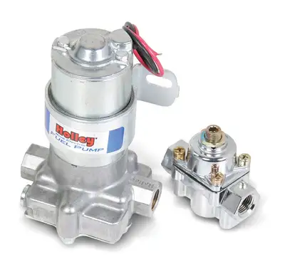 Holley Electric Fuel Pumpbluewith Regulator