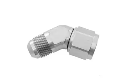 Redhorse Performance 06an Male Adapter to 06an Female Adapter 45 Degree Clear