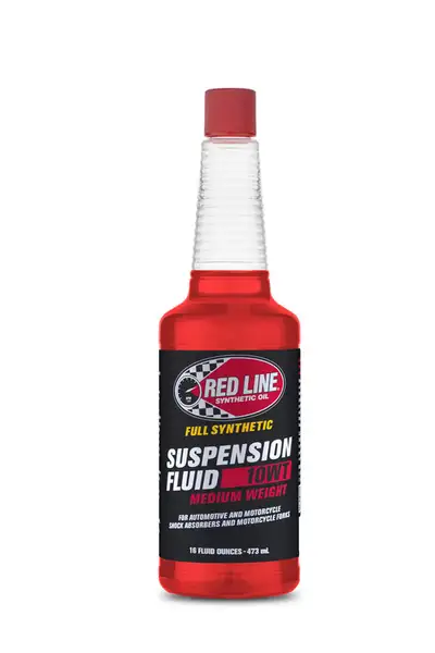 Red Line Oil Suspension Fluid Synthetic Medium 10W 16oz Red Line Oil