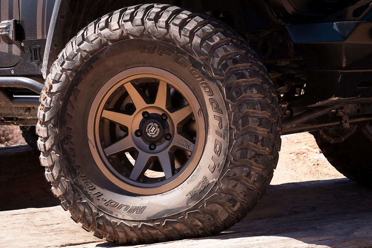 ICON Alloys Rebound PRO, Bronze, 17 x 8.5 / 5 x 5.5, 0mm Offset, 4.75" BS, 108mm Hub Bore product image