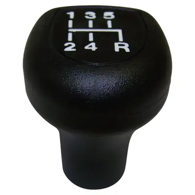 Crown Automotive Jeep Replacement 1988-1995 YJ Wrangler;1988-1999 XJ Cherokee MJ Comanche;1993-1993 ZJ Grand Cherokee;1997-1999 TJ Wrangler;w/ AX15 Transmission; AX5/AX15 Shift Knob