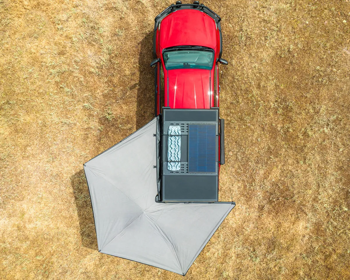 Deltawing 270degree 6.5ft Freestanding Awning For Right Side With LED Lights Waterproof Uv50 Kit product image