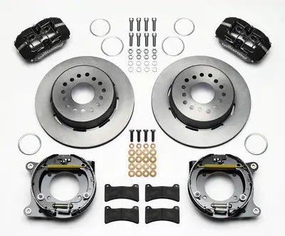 Wilwood Brakes 1955 - 1957 Chevrolet Forged Dynapro Low-Profile Rear Parking Brake Kit - 140-11405